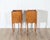 Mid-20th Century Pair of Louis XV Style Cherry Bedside Tables with Drawer and Niche For Sale - Image 10 of 14