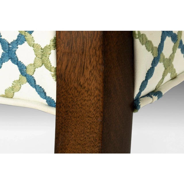 Dunbar Model No. 294W Side Chairs / Dining Chairs by Edward Wormley for Dunbar in Mahogany, circa 1960 - A Pair For Sale - Image 9 of 11