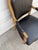 Vintage Louis XV French Carved Wood Fauteuil Armchair With Black Upholstery For Sale - Image 10 of 12