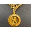 24 Karat Pure Gold Hand Made Yellow Gold Coin Necklace, 10.8 Gm, 18 Inch For Sale - Image 16 of 18