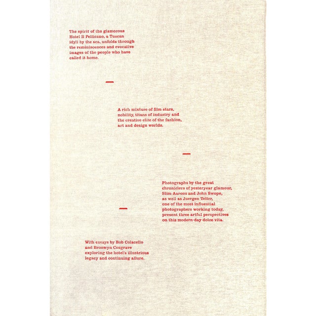 "Hotel Il Pellicano" 2011 Aarons, Slim For Sale - Image 15 of 15