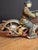 Hubley Manufacturing Company Antique 1930s Hubley Cast Iron "Patrol" Cop Police Motorcycle Toy | Green Paint & Integral Officer Rider 6.25" For Sale - Image 4 of 17