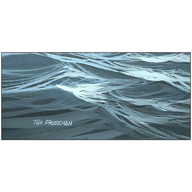 Realism Late 20th Century Battle at Sea, Tom Freeman For Sale - Image 3 of 4