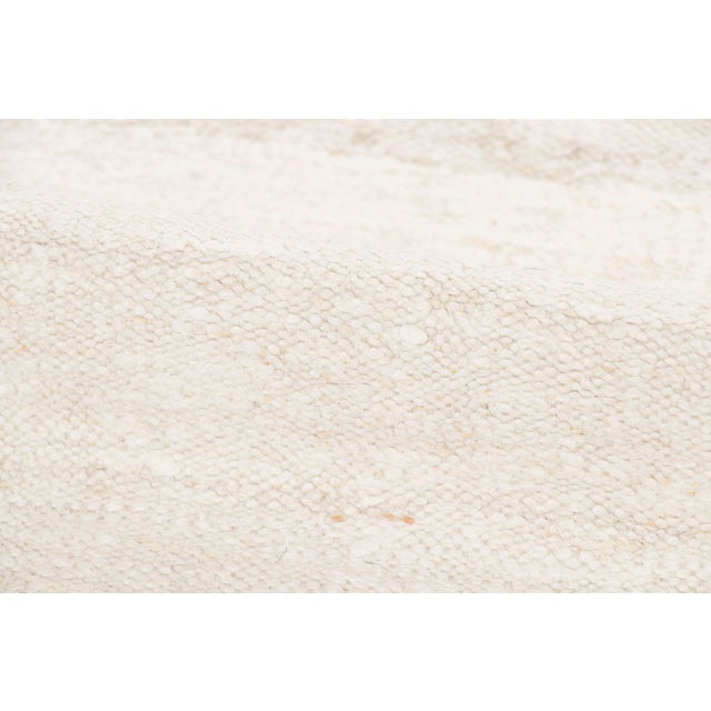Rug & Kilim Vintage Turkish Kilim Hemp Rug With Stripes by Rug & Kilim, 1950-1959 For Sale - Image 4 of 9