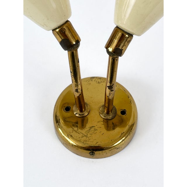 Mid-Century Modern Wall Lamps, Italy, 1950s, Set of 2 For Sale - Image 17 of 18