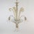 Mid-Century Gold-Infused Cristallo Murano Chandelier For Sale - Image 4 of 12
