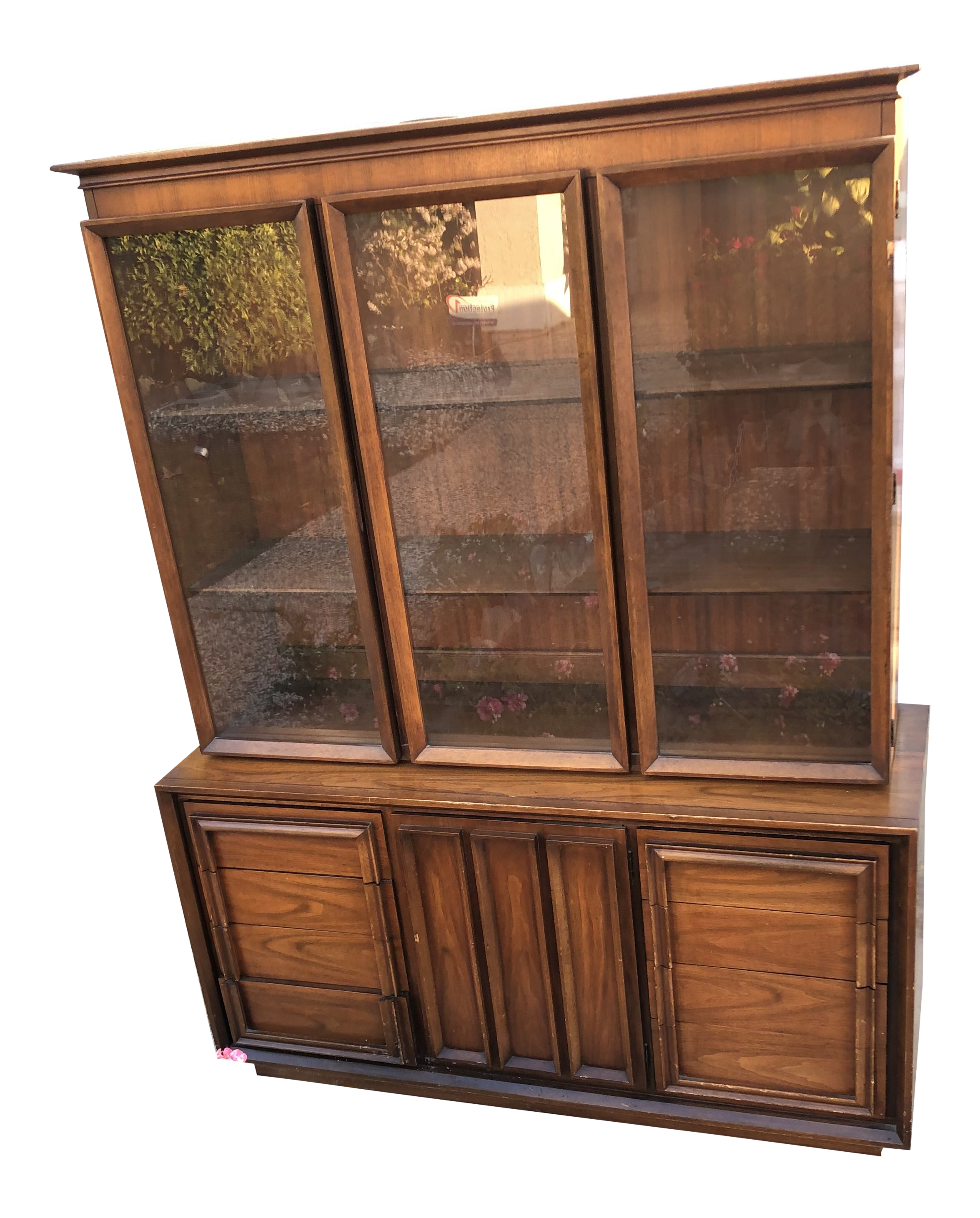 White oak china cabinet Clearance