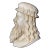 Carved Marble Profile of Leonardo Da Vinci Italian 19th Century Grand Tour For Sale
