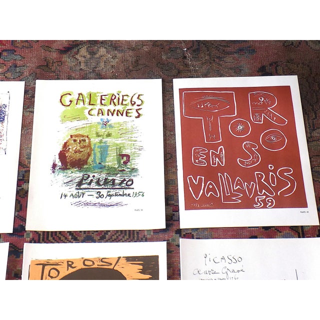 Mid-Century Modern Vintage Mid Century Modern Picasso Lithographs - Set of 12 For Sale - Image 3 of 8
