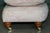 Serpentine Front Feather Filled Cushion Top Ottoman, 2010 For Sale - Image 10 of 16