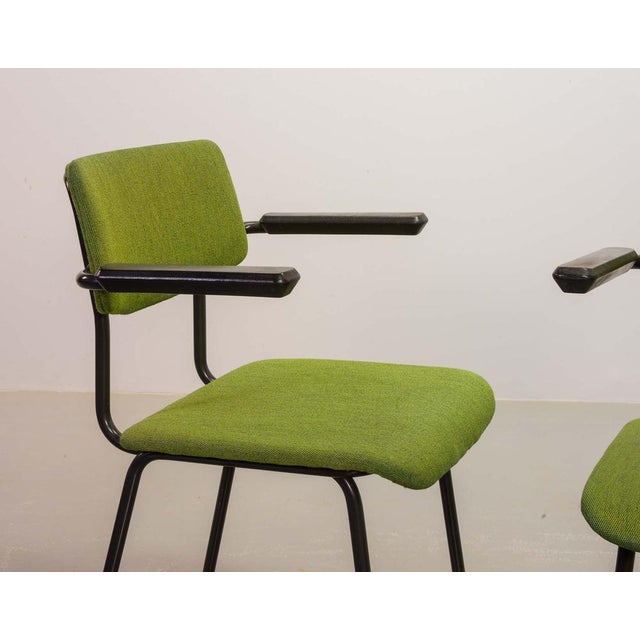 Dutch Model 1235 Dining Chairs attributed to André Cordemeyer for Gispen, Netherlands, 1960s, Set of 6 For Sale - Image 14 of 17