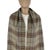 Burberry Greyish Green Plaid 50% Cashmere 50% Wool Scarf