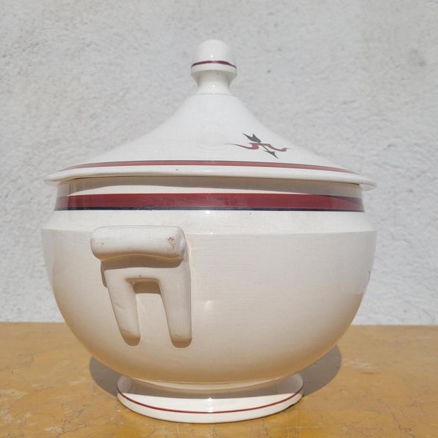 Art Deco Tableware by Gio Ponti for Richard Ginori, 1930s, Set of 3 For Sale - Image 17 of 18