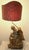 2000 - 2009 Large Antique Angel Lamp For Sale - Image 5 of 7