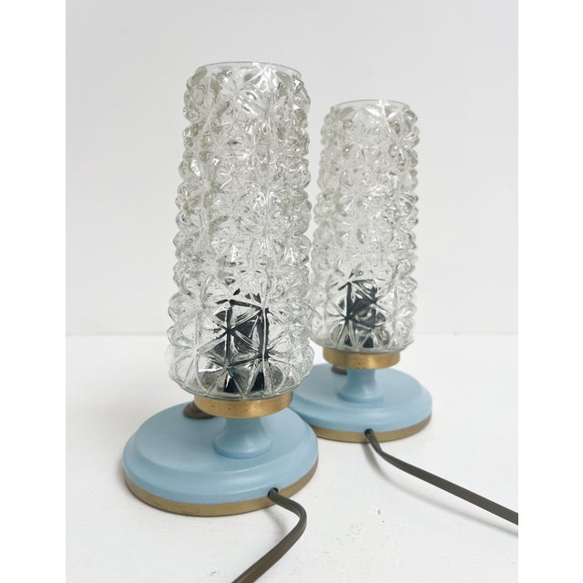 Mid-Century Modern Night Lights from Gebr. Mölle, 1960s, Set of 2 For Sale - Image 3 of 10