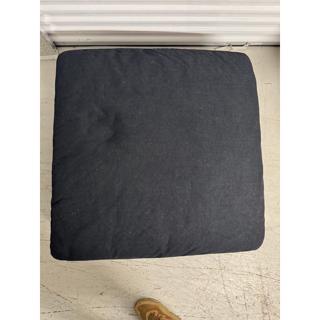 Restoration Hardware Cloud Modular Ottoman, Black - New For Sale In Charlotte - Image 6 of 10