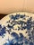 Large Antique Japanese Arita Imari Blue and White Porcelain Chargers, 1900, Set of 2 For Sale - Image 6 of 18