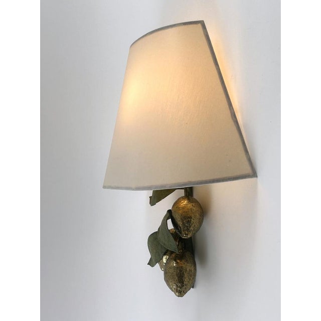 Large Mid-Century Brass Lemon Sconces by Hans Möller, 1970s, Set of 2 For Sale - Image 15 of 18