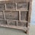 Late 20th Century Vintage Painted Elm Wood Cabinet With Drawers For Sale - Image 5 of 13