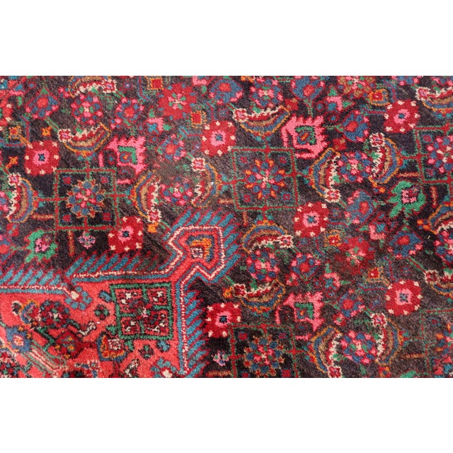 1960s, Handmade Vintage Persian Malayer Rug 4.2' X 7.1' For Sale - Image 12 of 17