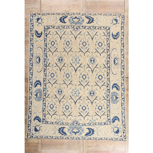 Antique Turkish Oushak Rug, 09'06 X 12'03 For Sale - Image 10 of 10