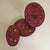 1970s Rare French Red Ceramic Swivel Coffee Table by Georges Pelletier, 1970s For Sale - Image 5 of 11