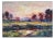 Harijs Veldre, Sunset, Oil on Cardboard For Sale