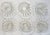 Transparent Vintage Coastal Starburst Teaset- Set of Twelve For Sale - Image 8 of 16