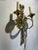 1920s 1920 French Gilt Bronze Sconces - a Pair For Sale - Image 5 of 6