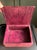 Oxblood Red Mid-20th Century Vintage Tuareg Box Hand-Tooled & Hand-Dyed Leather For Sale - Image 8 of 8
