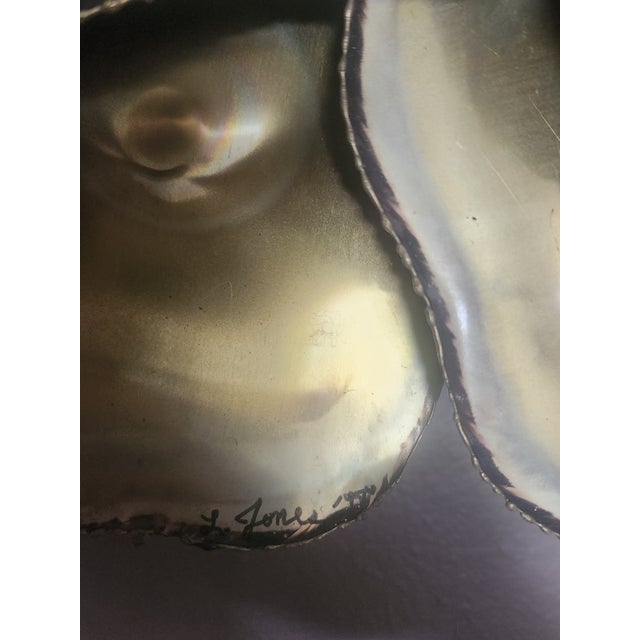 Rare Monumental 1976 Layman Jones Signed Mid-Century Brutalist Wall Sculpture- A Staggering 92" For Sale - Image 4 of 18
