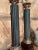 Stiffel Stiffel Hollywood Regency Black Porcelain and Brass Lamps - a Pair For Sale - Image 4 of 9