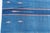 Doris Leslie Blau Mid-Century Indian Dhurrie Light Blue Flatweave Cotton Carpet For Sale - Image 4 of 7