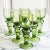 Forest Green Mouth Blown Römer Wine Glasses, 1970s, Set of 6 For Sale - Image 8 of 8