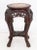 Chinese Chinese Marble Inset Rosewood Pedestal Table For Sale - Image 3 of 6