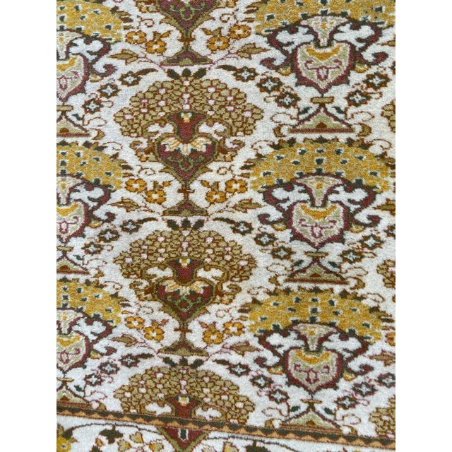 1980s Vintage Punjab Rug, 1980s For Sale - Image 5 of 14