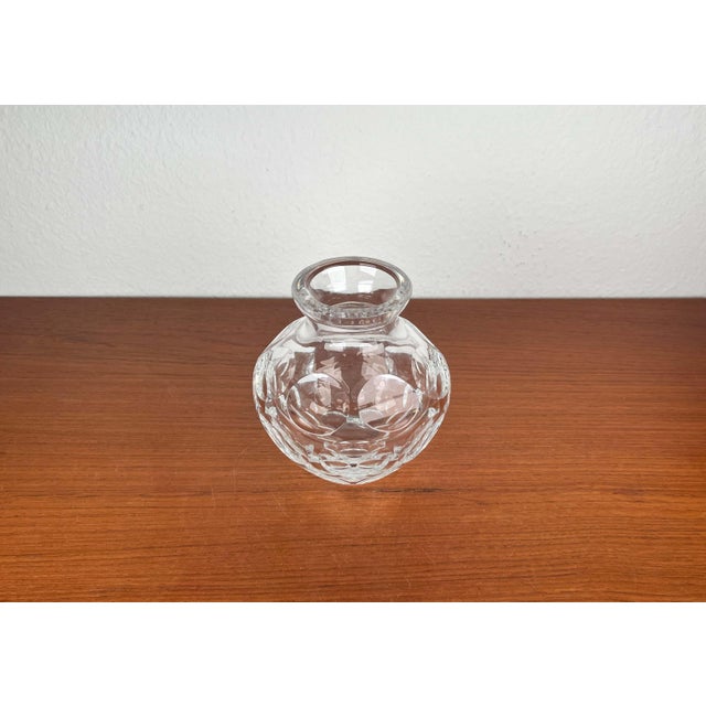 Mid-Century Modern German Vase in Lead Crystal Glass, 1960s For Sale - Image 9 of 12