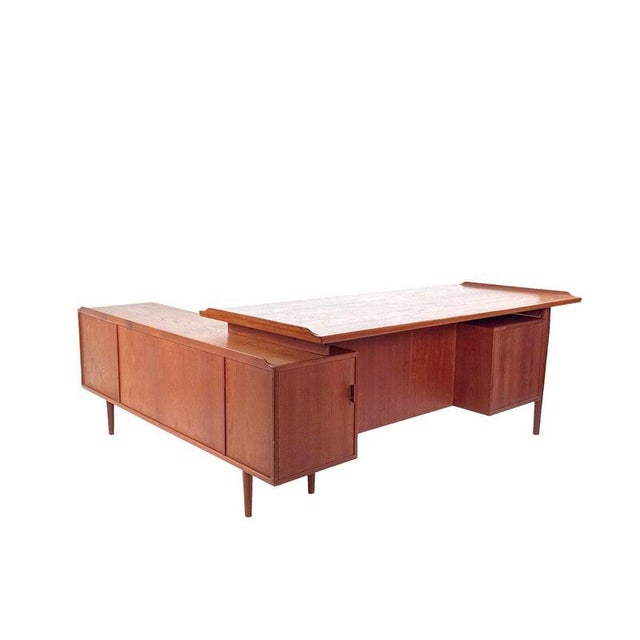 1970s Model 209 Executive Desk by Arne Vodder for Sibast, 1970 For Sale - Image 5 of 16