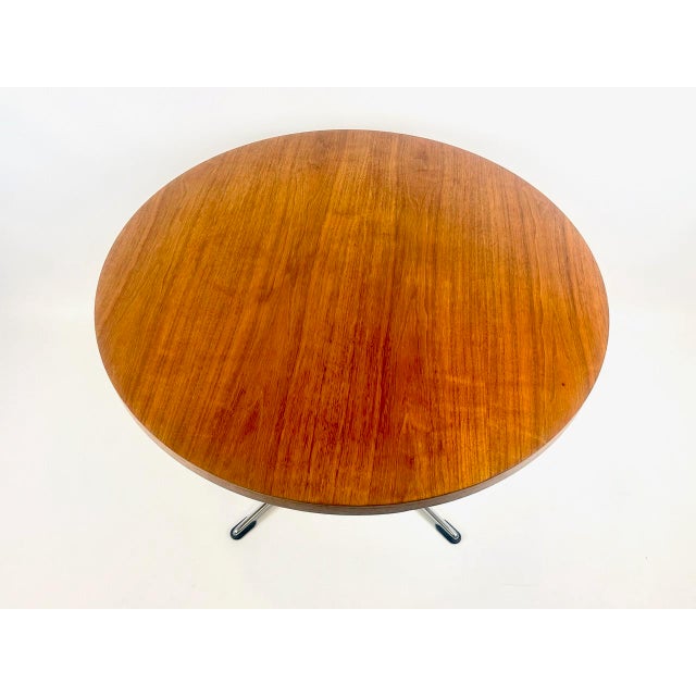 German Walnut Coffee Table from Emü Mobelfabrik, 1960s For Sale - Image 4 of 13