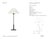 J. Randall Powers by Visual Comfort Signature Hackney 24" Cordless Buffet Lamp in Bronze with Linen Shade Designer: J....
