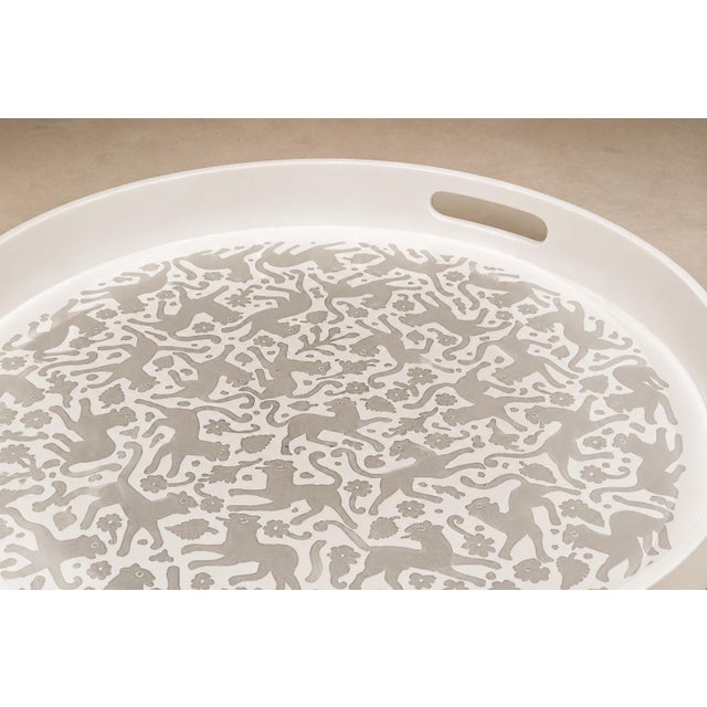 Large "Ocelote" Tray, Wood, Ensamble Artesano, 2024 For Sale - Image 11 of 15
