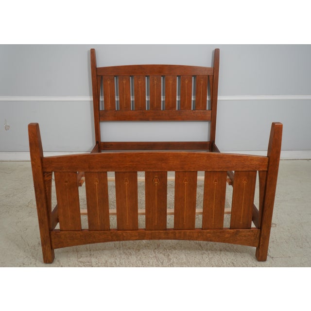 Age: c2007 Details: #32 Finish Arts & Crafts Style High Quality Construction Nice Inlay Work Throughout Offered @ Fraction...