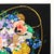 2020s Midnight IV - Floral Artwork on Dark Background Original Contemporary Abstract Painting on Canvas by Sally K For Sale - Image 5 of 6