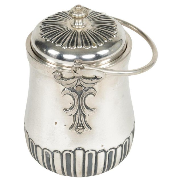 Mid-Century Steel Ice Bucket attributed to Aldo Tura for Macabo, Italy, 1960s For Sale - Image 15 of 15