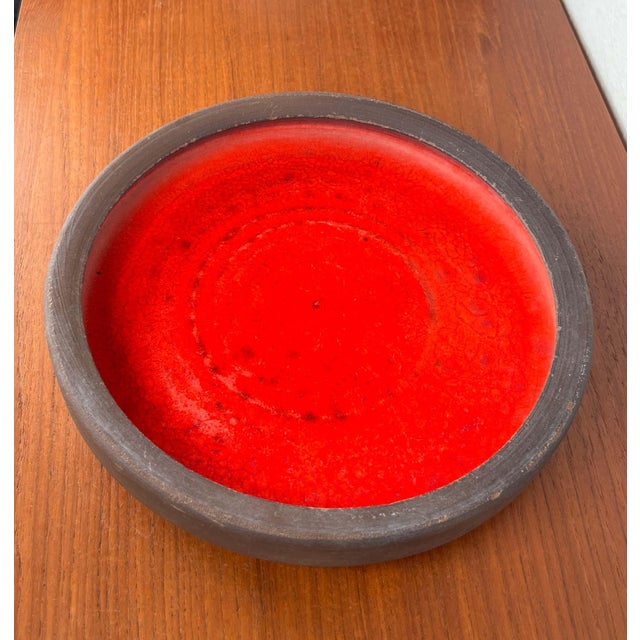Mid-Century Modern Danish Studio Pottery Bowl, Svaneke, Bornholm, 1960s For Sale - Image 10 of 18