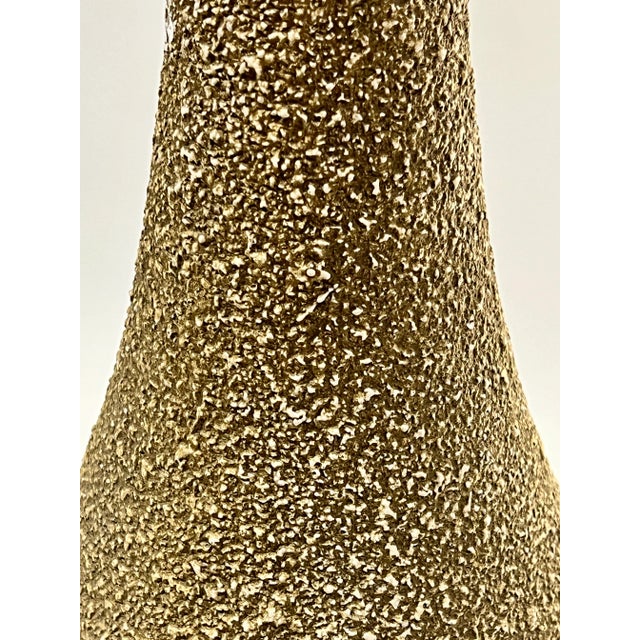 Tan Works! Retro Atomic Genie Lamp, 1960's Quartite Creative Corp Tiled Mosaic Table Lamp For Sale - Image 8 of 9