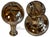 Art Glass Abstract Iridescent Tortoise Shell Vases- Set of Two For Sale - Image 17 of 18