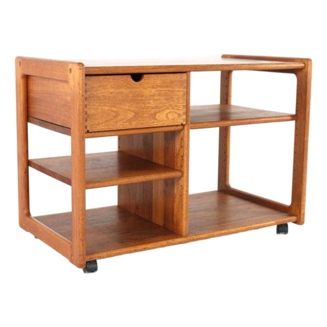 Danish Trolley with Drawer For Sale