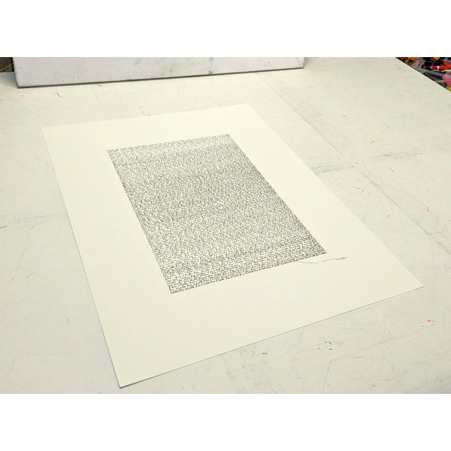 Contemporary 1211 Times I Love You - Original Drawing by Tehos For Sale - Image 3 of 7