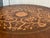 Brown 20th French Marquetry Round Center Table With Four Cabriole Legs For Sale - Image 8 of 9